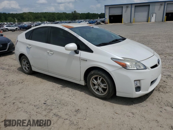 2010 Toyota Prius II with VIN JTDKN3DU7A0039193, listed as a Copart auction lot 55326385 with Not Provided miles and Clean Title. Bid and sale history available at carsss.com. Image 4.