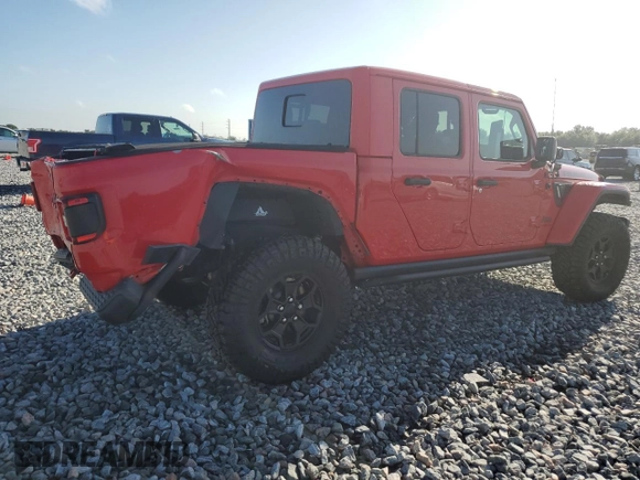 2020 Jeep Gladiator Rubicon with VIN 1C6JJTBG4LL117104, listed as a Copart auction lot 62068545 with 148,294 mi miles and Non repairable. Bid and sale history available at DreamBid. Image 3.