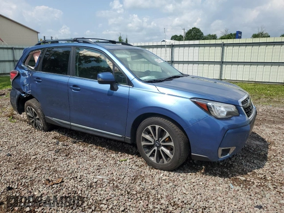 2017 Subaru Forester Touring with VIN JF2SJGWC9HH574837, listed as a Copart auction lot 60128065 with Not provided miles and Salvage title. Bid and sale history available at DreamBid. Image 4.