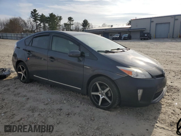 2013 Toyota Prius One with VIN JTDKN3DU6D1647303, listed as a Copart auction lot 50871405 with 192,646 mi miles and Clean Title. Bid and sale history available at carsss.com. Image 4.