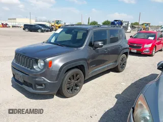 2018 Jeep Renegade Latitude with VIN ZACCJABB7JPH97177, listed as a IAAI auction lot 42671730 with 48,989 mi miles and . Bid and sale history available at DreamBid. Image 2.