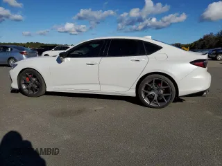 2022 Acura TLX Type S w/Performance Tire with VIN 19UUB7F91NA002465, listed as a Copart auction lot 68217054 with 18,968 mi miles and Salvage Title. Bid and sale history available at carsss.com. Image 2.
