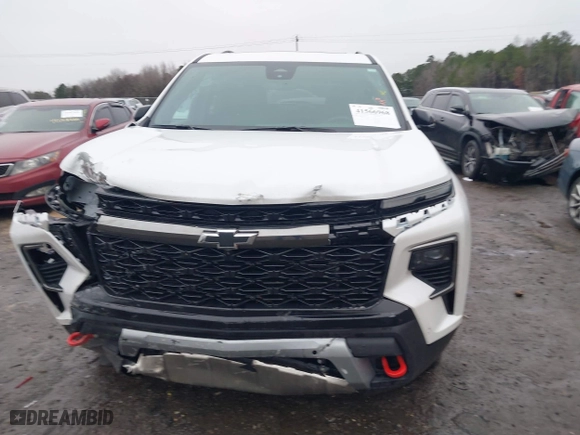 2024 Chevrolet Traverse AWD Z71 with VIN 1GNEVJKS3RJ219299, listed as a IAAI auction lot 41566968 with 11,402 mi miles. Bid and sale history available at carsss.com. Image 12.