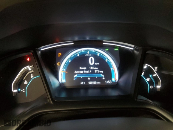 2020 Honda Civic LX z VIN 2HGFC2F66LH554489, wystawiony jako Copart lot #58268715 z przebiegiem 85 535 mil mil oraz Czysty tytuł • Clean title. Historia ofert i sprzedaży dostępna na DreamBid. Obrazek 9.