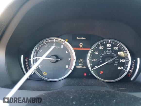2015 Acura MDX with VIN 5FRYD4H26FB009928, listed as a Copart auction lot 44172375 with 123,644 mi miles and Salvage title. Bid and sale history available at DreamBid. Image 9.