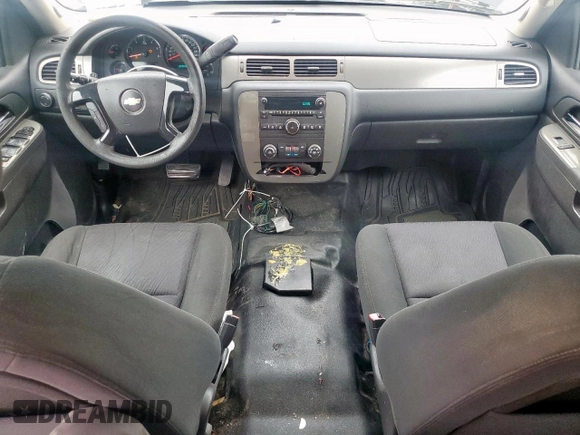 2012 Chevrolet Tahoe Commercial with VIN 1GNLC2E09CR168557, listed as a Copart auction lot 59737645 with 214,003 mi miles and Clean title. Bid and sale history available at DreamBid. Image 8.