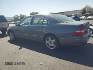 2005 Lexus LS 430 z VIN JTHBN36F555014833, wystawiony jako Copart lot #61096915 z przebiegiem 111 525 mil mil oraz Czysty tytuł • Clean title. Historia ofert i sprzedaży dostępna na DreamBid. Obrazek 2.