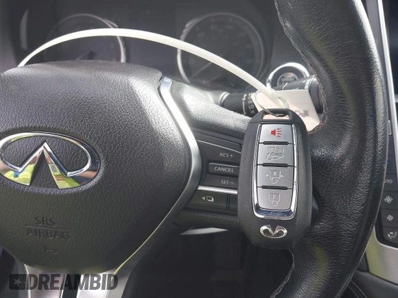 2020 Infiniti Q60 Luxe z VIN JN1EV7EK3LM340091, wystawiony jako IAAI lot #41759759 z przebiegiem 98 586 mil mil oraz . Historia ofert i sprzedaży dostępna na DreamBid. Obrazek 11.