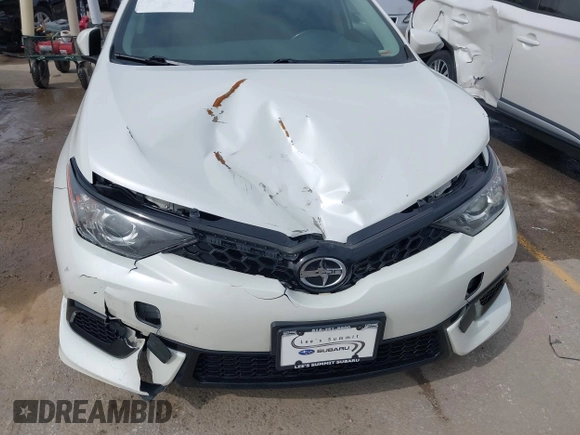 2016 Scion iM z VIN JTNKARJE1GJ503475, wystawiony jako IAAI lot #41933435 z przebiegiem 146 581 mil mil oraz . Historia ofert i sprzedaży dostępna na DreamBid. Obrazek 6.