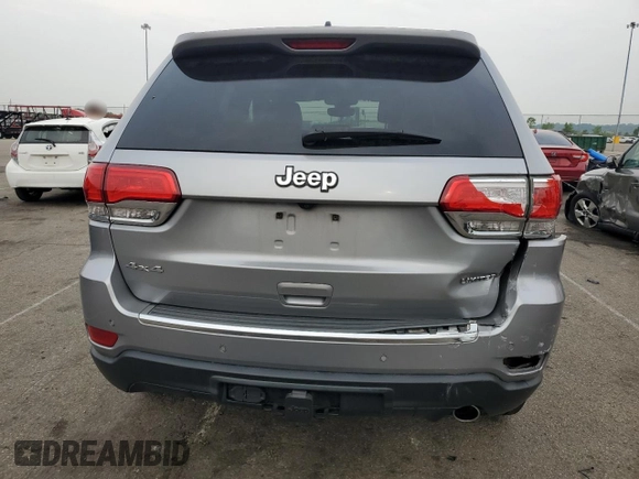 2018 Jeep Grand Cherokee Limited with VIN 1C4RJFBG4JC105495, listed as a Copart auction lot 59544875 with 147,271 mi miles and Salvage title. Bid and sale history available at DreamBid. Image 6.