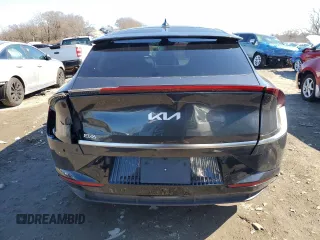 2023 Kia EV6 Wind with VIN KNDC34LA3P5128827, listed as a Copart auction lot 48306745 with 21,974 mi miles and Non Repairable. Bid and sale history available at carsss.com. Image 6.