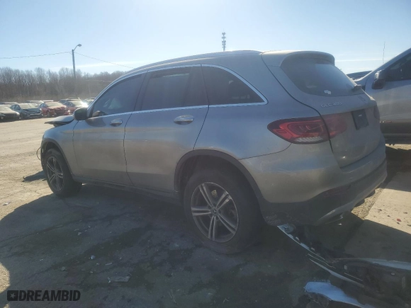 2020 Mercedes-Benz GLC with VIN WDC0G8EB3LF704340, listed as a Copart auction lot 42950805 with 89,235 mi miles and Salvage Title. Bid and sale history available at carsss.com. Image 2.