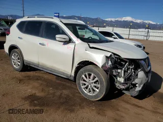 2017 Nissan Rogue SL with VIN 5N1AT2MV1HC872660, listed as a Copart auction lot 51462125 with 78,556 mi miles and Salvage Title. Bid and sale history available at DreamBid. Image 4.