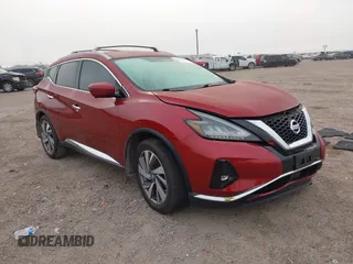 2019 Nissan Murano Platinum with VIN 5N1AZ2MJ7KN133932, listed as a IAAI auction lot 40970143 with 66,549 mi miles and . Bid and sale history available at DreamBid. Image 1.
