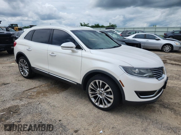 2016 Lincoln MKX Reserve with VIN 2LMTJ8LP8GBL51894, listed as a Copart auction lot 62332935 with 101,551 mi miles and Clean title. Bid and sale history available at DreamBid. Image 4.