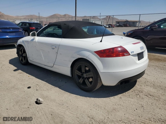 2008 Audi TT 2.0T with VIN TRUMF38J981003098, listed as a Copart auction lot 65203494 with 102,820 mi miles and Salvage Title. Bid and sale history available at carsss.com. Image 2.