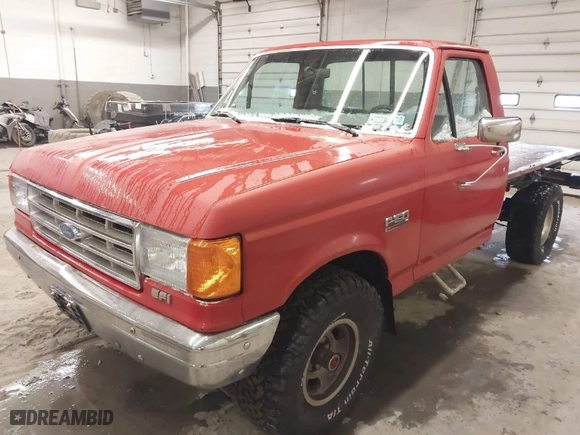 1987 Ford Pickup with VIN 1FTEF14Y7HLA55470, listed as a IAAI auction lot 42030305 with 33,453 mi miles. Bid and sale history available at carsss.com. Image 2.