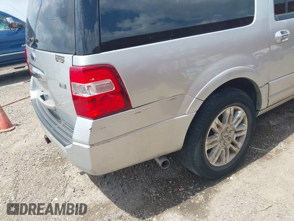 2011 Ford Expedition Max Limited z VIN 1FMJK2A52BEF55165, wystawiony jako IAAI lot #42467164 z przebiegiem 297 499 mil mil oraz . Historia ofert i sprzedaży dostępna na DreamBid. Obrazek 6.