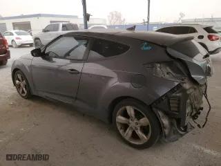 2015 Hyundai Veloster with VIN KMHTC6AD1FU245234, listed as a Copart auction lot 48057145 with 79,570 mi miles and Salvage Title. Bid and sale history available at carsss.com. Image 2.
