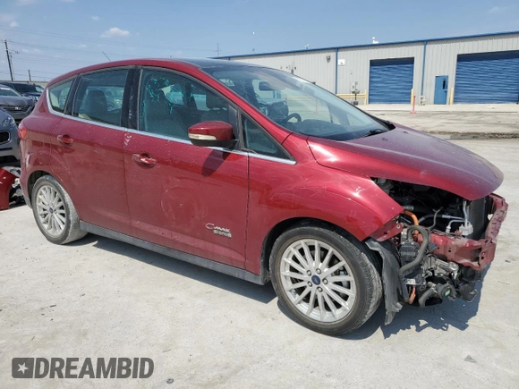 2013 Ford C-Max Energi SEL with VIN 1FADP5CU9DL529563, listed as a Copart auction lot 62537274 with 81,627 mi miles and Salvage Title. Bid and sale history available at carsss.com. Image 4.