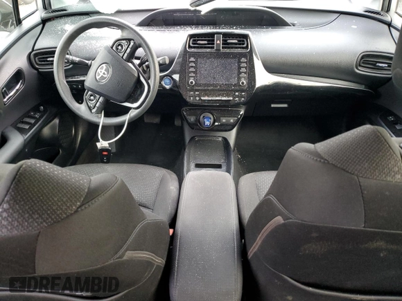 2020 Toyota Prius LE with VIN JTDL9RFU6L3016384, listed as a Copart auction lot 50052665 with Not Provided miles and Salvage Title. Bid and sale history available at DreamBid. Image 8.