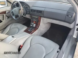 1997 Mercedes-Benz SL-Class with VIN WDBFA63F5VF143197, listed as a Copart auction lot 45003735 with 100,250 mi miles and Salvage Title. Bid and sale history available at carsss.com. Image 8.