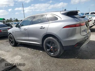 2023 Jaguar F-Pace S with VIN SADCJ2EX0PA714523, listed as a Copart auction lot 48550025 with 18,829 mi miles and Salvage title. Bid and sale history available at DreamBid. Image 2.