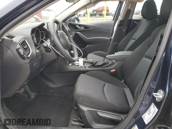 2016 Mazda 3 i Sport with VIN 3MZBM1J78GM266031, listed as a Copart auction lot 51156915 with 65,034 mi miles and Salvage Title. Bid and sale history available at DreamBid. Image 7.