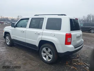 2017 Jeep Patriot High Altitude with VIN 1C4NJRFB6HD124844, listed as a IAAI auction lot 41682561 with 92,737 mi miles. Bid and sale history available at carsss.com. Image 3.
