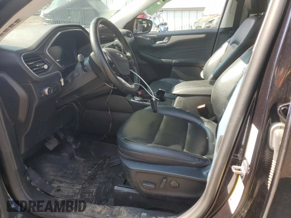 2021 Ford Escape SEL Hybrid z VIN 1FMCU9CZ7MUA94260, wystawiony jako Copart lot #71013514 z przebiegiem Nie podano mil oraz Szkoda całkowita • Salvage title. Historia ofert i sprzedaży dostępna na DreamBid. Obrazek 7.