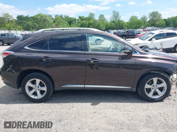 2015 Lexus RX 350 with VIN JTJBK1BA1F2480252, listed as a IAAI auction lot 42295894 with 92,917 mi miles and . Bid and sale history available at DreamBid. Image 14.