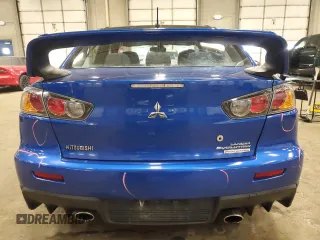 2015 Mitsubishi Lancer Evolution Final Edition with VIN JA32W7FV6FU028162, listed as a Copart auction lot 44627255 with 129,831 mi miles and Salvage Title. Bid and sale history available at carsss.com. Image 6.