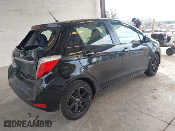 2013 Toyota Yaris L with VIN JTDKTUD32DD555705, listed as a IAAI auction lot 41712947 with 181,256 mi miles. Bid and sale history available at carsss.com. Image 4.
