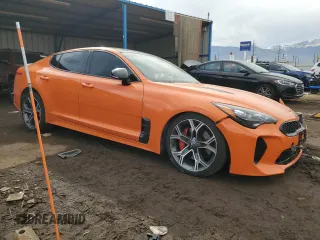 2019 Kia Stinger GT with VIN KNAE35LC7K6070057, listed as a Copart auction lot 41989245 with 43,703 mi miles and Clean Title. Bid and sale history available at DreamBid. Image 4.