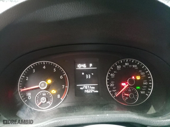 2014 Volkswagen Passat Wolfsburg Ed with VIN 1VWAS7A37EC027599, listed as a Copart auction lot 45901095 with 146,224 mi miles and Clean Title. Bid and sale history available at carsss.com. Image 9.