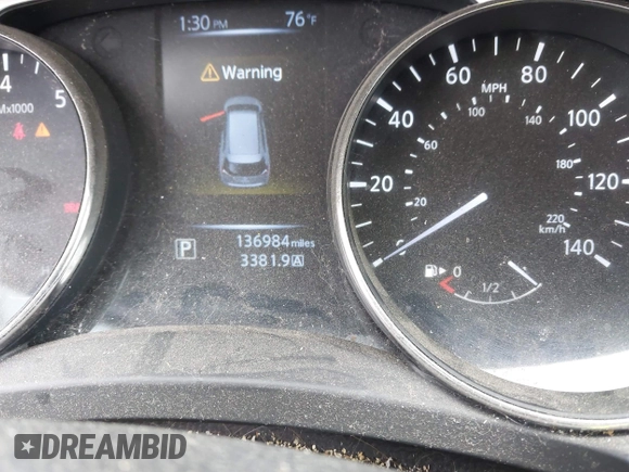 2016 Nissan Rogue SV z VIN KNMAT2MV9GP696128, wystawiony jako IAAI lot #42343710 z przebiegiem 136 984 mil mil oraz . Historia ofert i sprzedaży dostępna na DreamBid. Obrazek 15.
