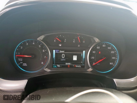 2019 Chevrolet Traverse Premier with VIN 1GNERKKW4KJ256543, listed as a Copart auction lot 51206545 with 89,490 mi miles and Clean title. Bid and sale history available at DreamBid. Image 9.