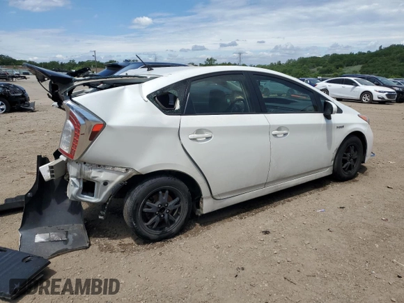2015 Toyota Prius Four with VIN JTDKN3DU8F1885592, listed as a Copart auction lot 62316715 with 339,345 mi miles and Salvage title. Bid and sale history available at DreamBid. Image 3.