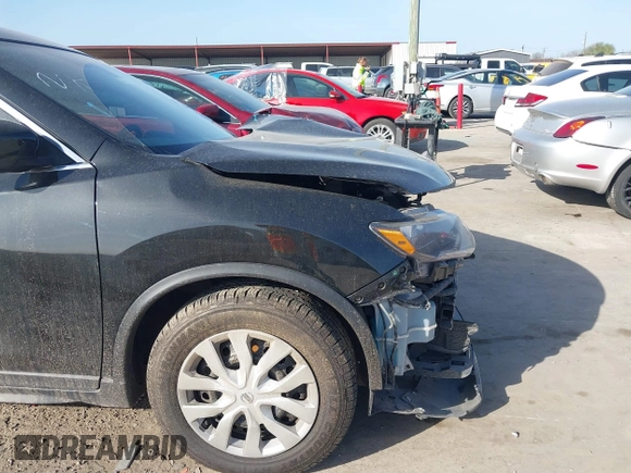 2017 Nissan Rogue SV with VIN KNMAT2MT9HP562445, listed as a IAAI auction lot 41817162 with 118,487 mi miles. Bid and sale history available at carsss.com. Image 19.
