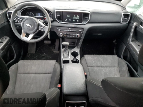 2021 Kia Sportage LX with VIN KNDPMCAC4M7934253, listed as a Copart auction lot 45399335 with 36,439 mi miles and Non Repairable. Bid and sale history available at carsss.com. Image 8.