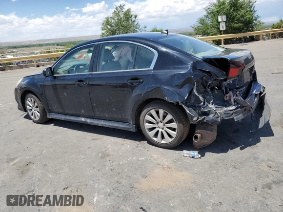 2011 Subaru Legacy Limited Power Moon with VIN 4S3BMBK61B3220114, listed as a Copart auction lot 54749404 with Not provided miles and Non repairable. Bid and sale history available at DreamBid. Image 2.
