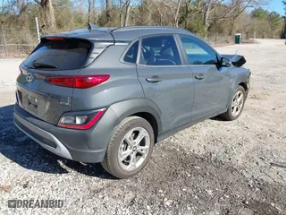 2023 Hyundai Kona SEL with VIN KM8K6CAB4PU019528, listed as a IAAI auction lot 41701685 with 39,461 mi miles. Bid and sale history available at carsss.com. Image 4.
