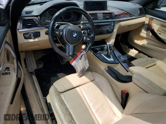2015 BMW 4 Series 435i with VIN WBA3R1C55FK194292, listed as a Copart auction lot 55759815 with 88,227 mi miles and Clean title. Bid and sale history available at DreamBid. Image 8.