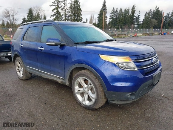 2014 Ford Explorer Limited with VIN 1FM5K8F85EGA14711, listed as a IAAI auction lot 41767151 with 144,689 mi miles. Bid and sale history available at carsss.com. Image 1.