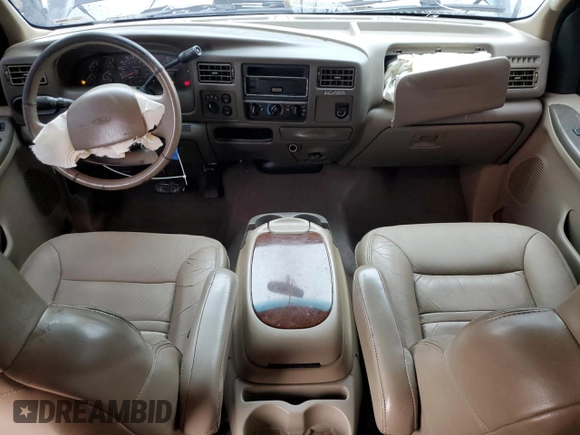2001 Ford Excursion Limited with VIN 1FMSU43F51EB75087, listed as a Copart auction lot 54844495 with 290,096 mi miles and Salvage Title. Bid and sale history available at DreamBid. Image 8.