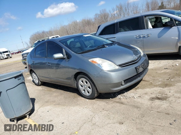 2005 Toyota Prius with VIN JTDKB20U053100185, listed as a Copart auction lot 50121735 with 134,345 mi miles and Salvage Title. Bid and sale history available at carsss.com. Image 4.