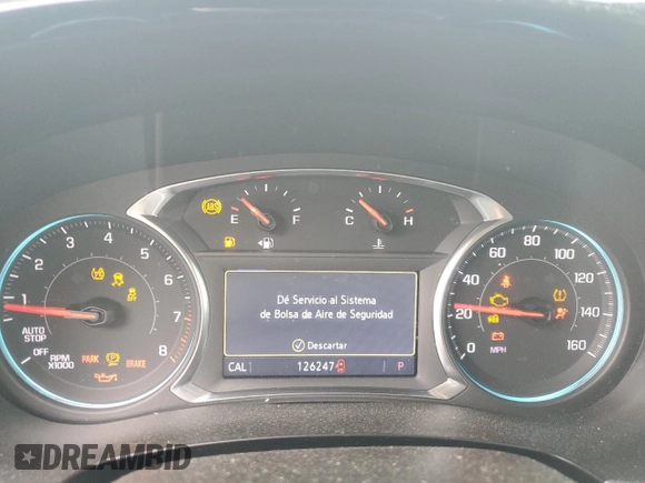2021 Chevrolet Traverse Premier with VIN 1GNERKKW4MJ163718, listed as a Copart auction lot 51837295 with 126,247 mi miles and Salvage title. Bid and sale history available at DreamBid. Image 9.
