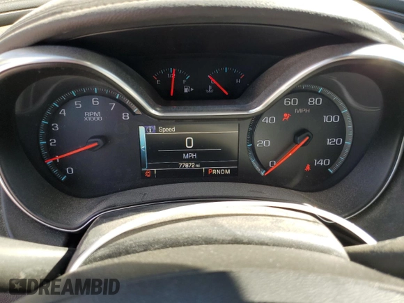 2014 Chevrolet Impala LT with VIN 2G1125S37E9103621, listed as a Copart auction lot 43119865 with 77,872 mi miles and Salvage Title. Bid and sale history available at DreamBid. Image 9.