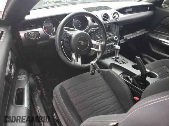 2017 Ford Mustang EcoBoost with VIN 1FA6P8TH9H5299434, listed as a Copart auction lot 56608815 with 46,819 mi miles and Salvage title. Bid and sale history available at DreamBid. Image 8.