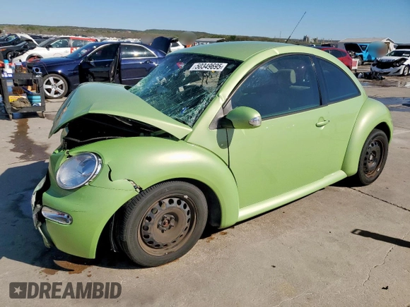 2005 Volkswagen New Beetle Coupe GL with VIN 3VWBK31C05M416340, listed as a Copart auction lot 50349695 with 96,796 mi miles and Non Repairable. Bid and sale history available at carsss.com. Image 1.